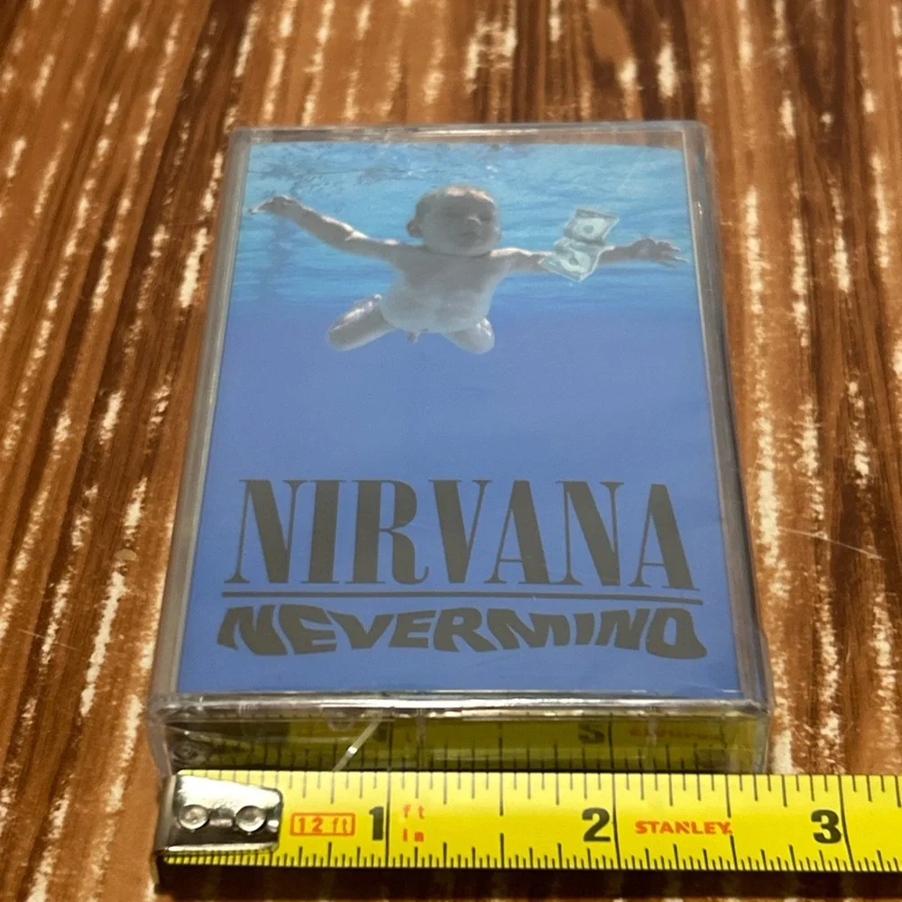 New NIRVANA Nevermind SEALED Cassette TAPE Silver Japan 2016 Limited RARE - Picture 11 of 13